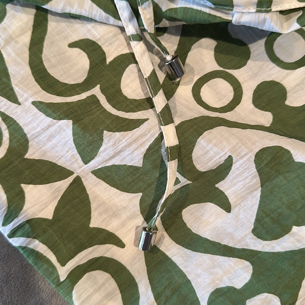 Green Patterned Pants - image 5